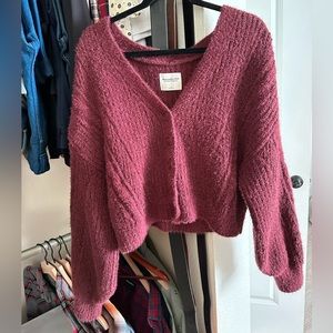 Abercrombie cropped cardigan